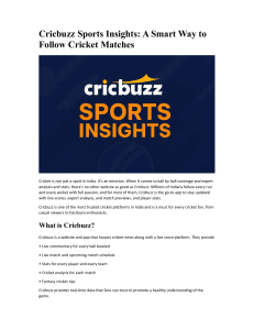 cricbuzz betting