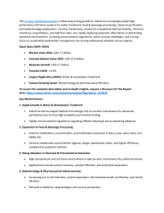 Ceramic Membrane Market