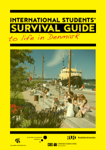 International Students' Survival Guide to Life in Denmark 2020