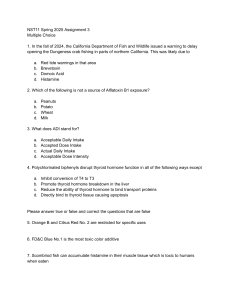 NST11 Assignment 3: Food Safety & Toxicology
