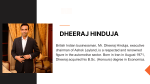 Ashok Leyland expansion potential in Africa (South Sudan) - Dheeraj Hinduja