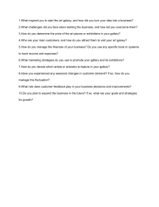 Art Gallery Business Interview Questions