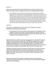 Management Theories & Business Strategy: Covid-19 Control & Eras