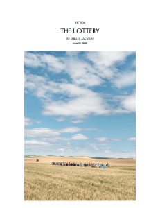 The Lottery by Shirley Jackson - Short Story