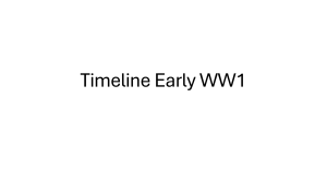 Early WW1 Battles Timeline: Mons, Marne, Ypres (1914) History Summary