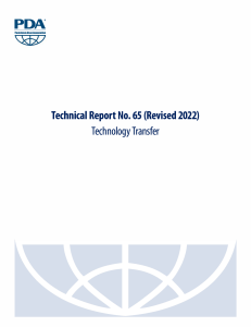 Technology Transfer in Pharma & Biopharma: PDA Technical Report 6S (2022)