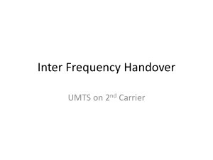 Inter Frequency Handover (IFHO) in UMTS Networks: A Technical Guide