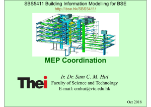 BIM MEP Coordination: Clash Detection & Avoidance in Building Services
