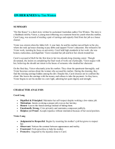 Tim Winton's "On Her Knees" Story Analysis & Study Guide