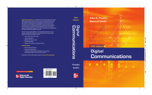 Digital Communications 5th Edition by Proakis & Salehi | McGraw-Hill