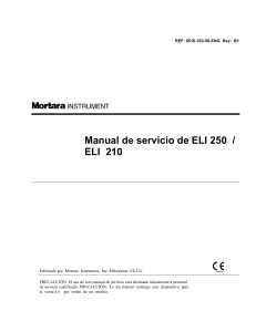 Manual de Servicio ELI 250/210
