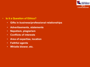 Engineering Ethics Course CVEN493/MEEN481