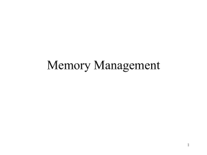 Operating Systems Memory Management Guide