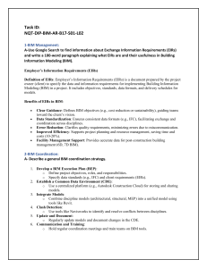 BIM Management & Coordination Coursework