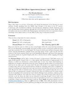 UBC Music 326A Appreciation Syllabus 2025 - Prof. Konoval