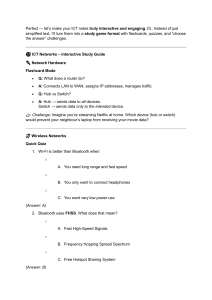 ICT Networks Interactive Study Guide: Flashcards, Quizzes & Challenges