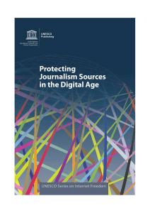Protecting Journalism Sources in the Digital Age