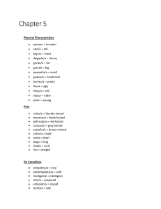Estudio Sampere Final Study Guide