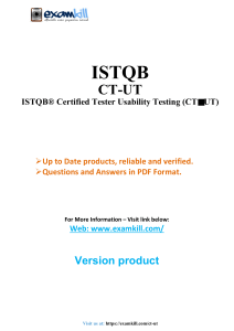 CT-UT Exam PDF Questions & Verified Answers &ndash; Complete Preparation Guide 2025