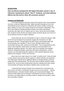 Brexit's Impact on UK Higher Education Influencer Marketing