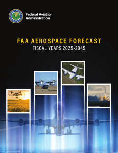 FAA Aerospace Forecast 2025-2045: Aviation Industry Outlook