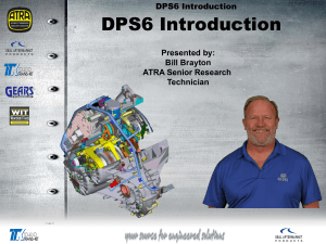 DPS6 Transmission Introduction Guide