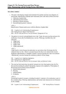 Pharmacology and the Nursing Process 10th Edition PDF