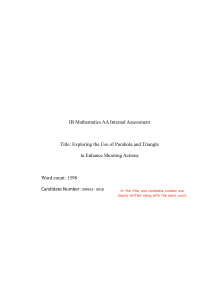 Handball Jump Shot Lesson Plan
