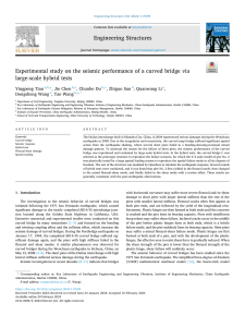Seismic Performance of Curved Bridges