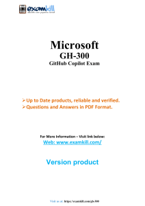 GH-300 Exam PDF Questions & Verified Answers &ndash; Advanced Global Health Certification 2025
