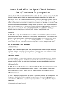 How to Speak with a Live Agent PC Matic Assistant - Get 247 assistance for your questions