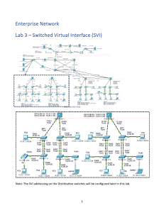 Lab 3: Switched Virtual Interface (SVI) Configuration Guide