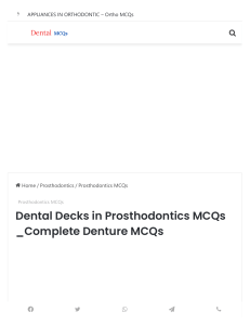 690924512-Dental-Decks-in-Prosthodontics-MCQs-Complete-Denture-MCQs