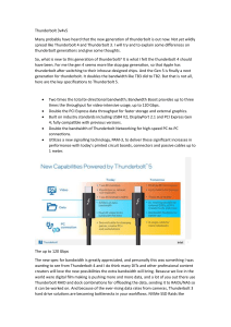 Thunderbolt 5 vs 3/4: Key Specs & Benefits