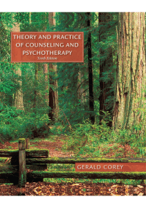 Theory and Practice of Counseling and Psychotherapy 10th Ed