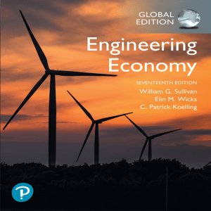 Engineering Economy 17th Edition