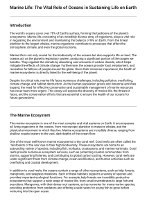 Marine Life: Oceans' Vital Role, Ecosystems, Threats & Conservation