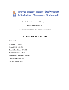 BADM T8-Business Analytics using Python