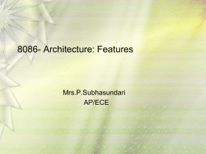 8086 Microprocessor Architecture: Features and Internal Design