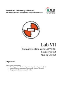 Lab7 Counter input S19
