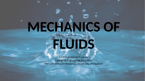 Buoyancy and Hydrostatic Force Lecture Notes