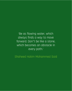 Shaheed Hakim Mohammed Said: Inspirational Sayings & Wisdom