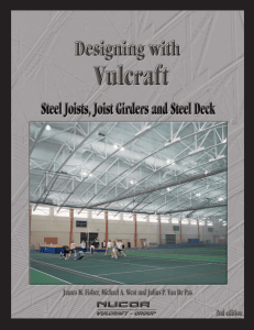 Vulcraft Steel Joists Design Manual