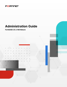 FortiSASE 25.3.168 Administration Guide