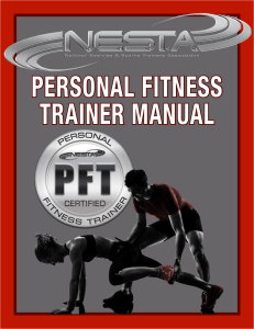 NESTA Personal Fitness Trainer Manual: Exercise Science & Business Guide