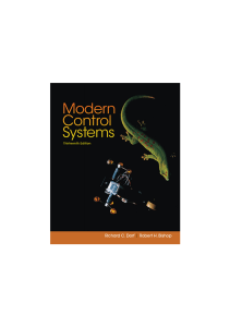 Modern Control Systems, Thirteenth Edition - Dorf & Bishop