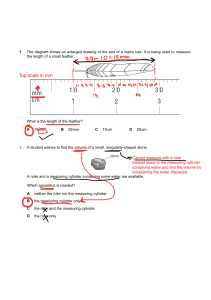 Physics Measurement Worksheet