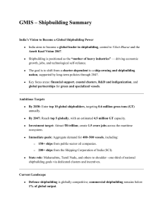 India's Shipbuilding Strategy 2047