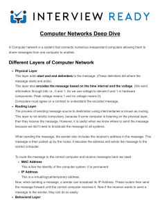 Computer Networks Deep Dive: Layers, Protocols, Routing & Security