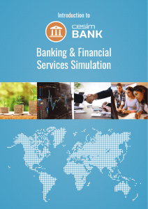Introduction to Banking & Financial Services Simulation
